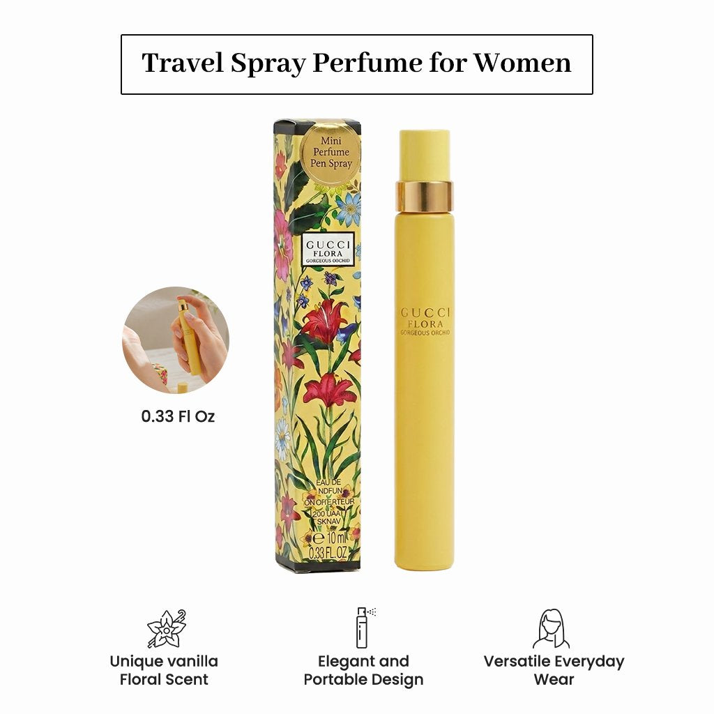 Gucci Flora Gorgeous Orchid for Women 0.33 oz Eau de Parfum Spray