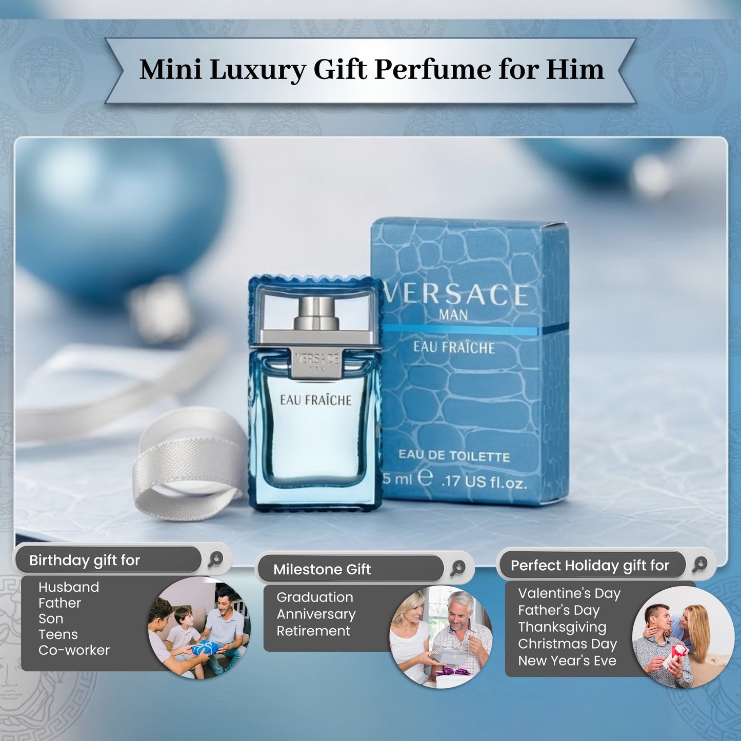 MINI VERSACE EAU FRAICHE 5 ML EDT M (108519)