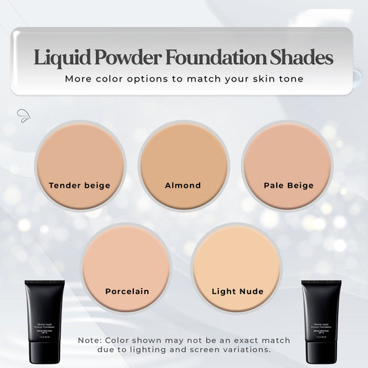Mineral Liquid Powder Foundation SPF 15 – Tender Beige (1 oz) Hypoallergenic