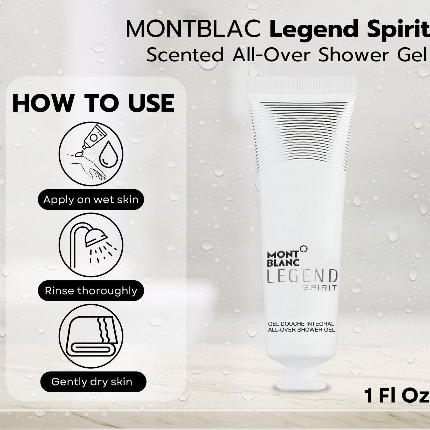 Mont Blanc Legend Spirit Eau de Toilette Gift Set for Men – Fragrance & Grooming Collection