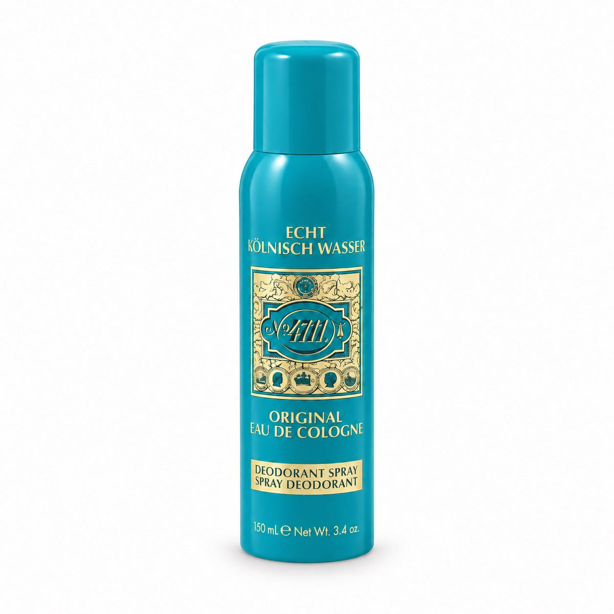 Muelhens 4711 Deodorant Spray for Unisex, 3.4 Ounce