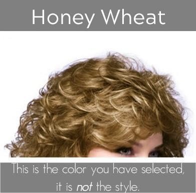 Noriko Sky Synthetic Wig by Rene of Paris and Wig Lift Comb - Honey Wheat-R - Bundle 2 Items