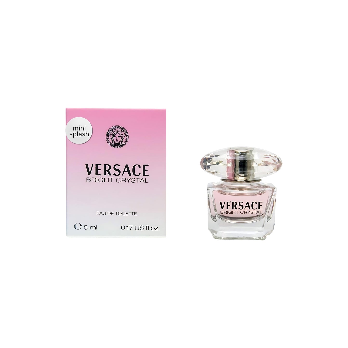 Versace Bright Crystal By Gianni Versace For Women. Eau De Toilette 0.17 Fl Oz Mini