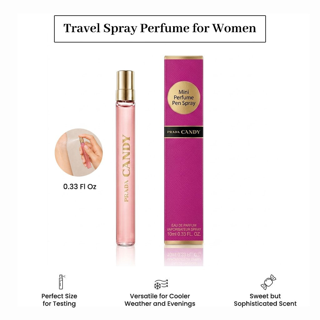 Prada Candy Eau de Parfum Travel Spray 0.34 oz/ 10 mL