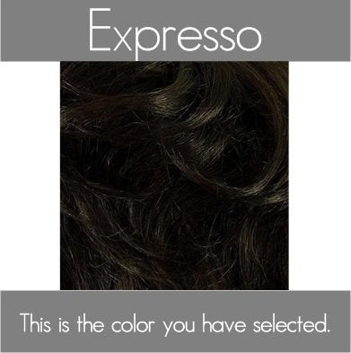Amore BRANDI Monofilament Wig Collection by Rene of Paris and Wig Lift Comb - Expresso - Bundle 2 Items