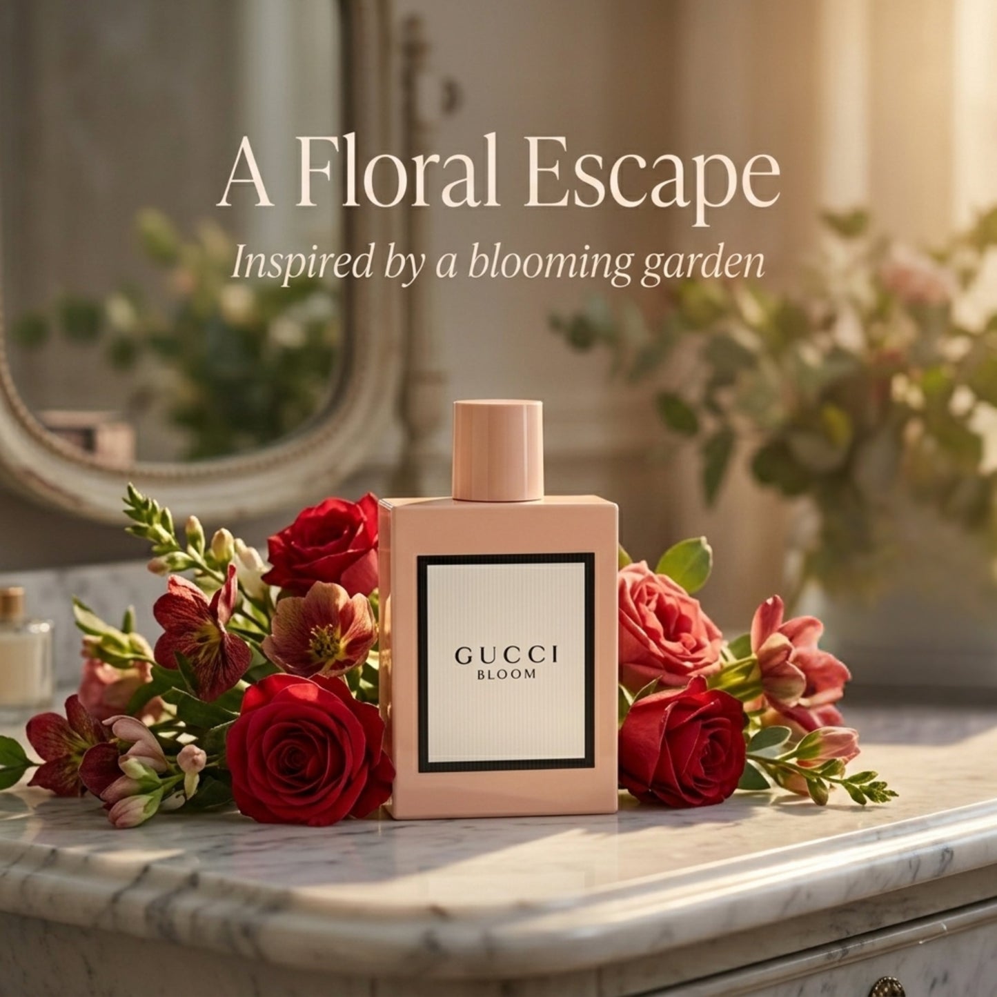 Gucci Bloom by Gucci for Women - 2 Pc Gift Set 1.6oz EDP Spray, 1.6oz Perfumed Body Lotion