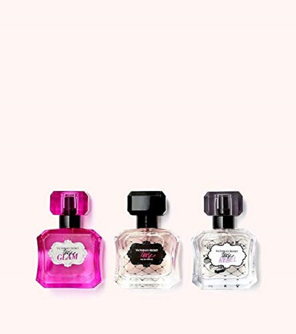Victoria's Secret 3 Piece Eau De Parfum Mini Spray Gift Set for Women .25 oz.