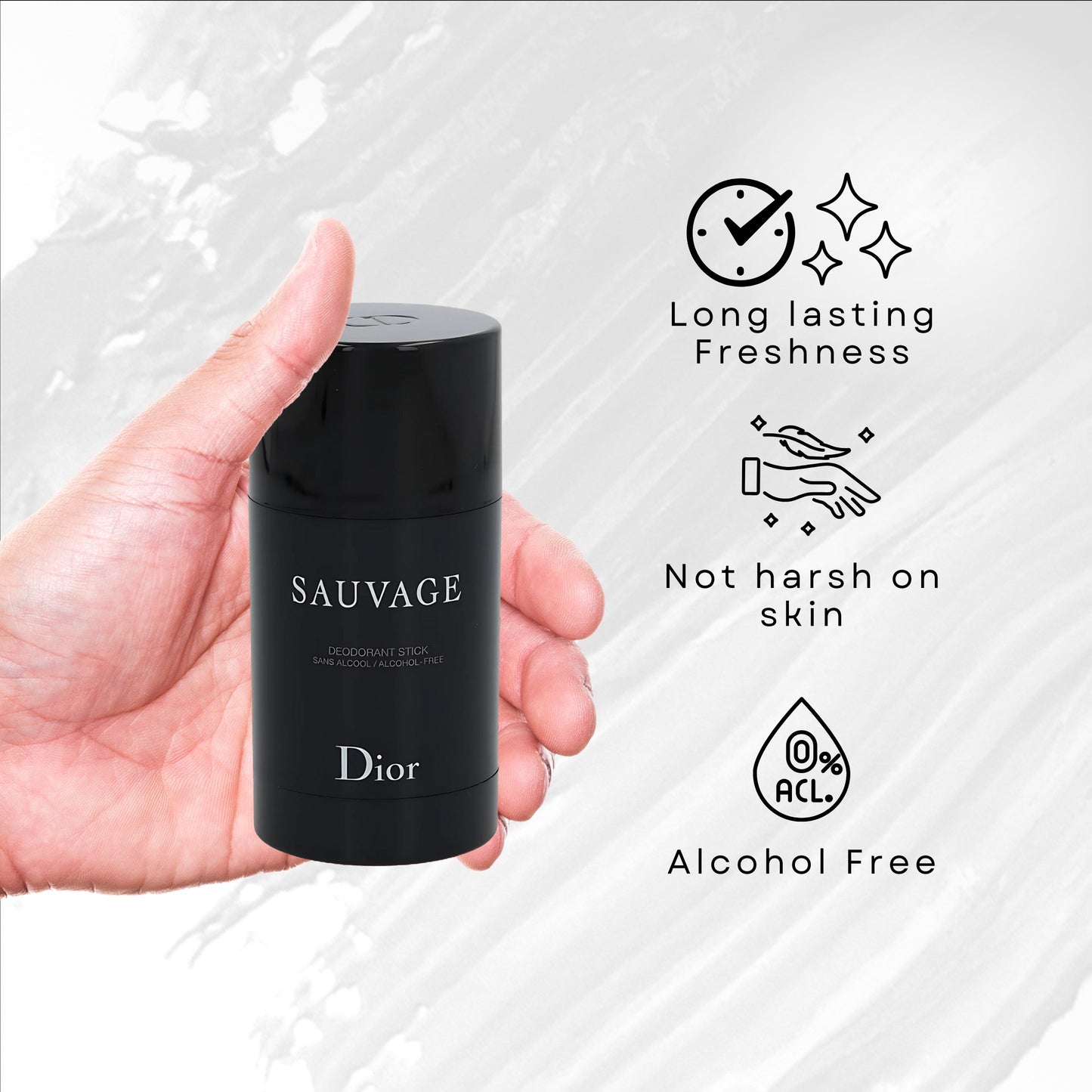Christian Dior Sauvage for Men Deodorant Stick, 2.6 Ounce…