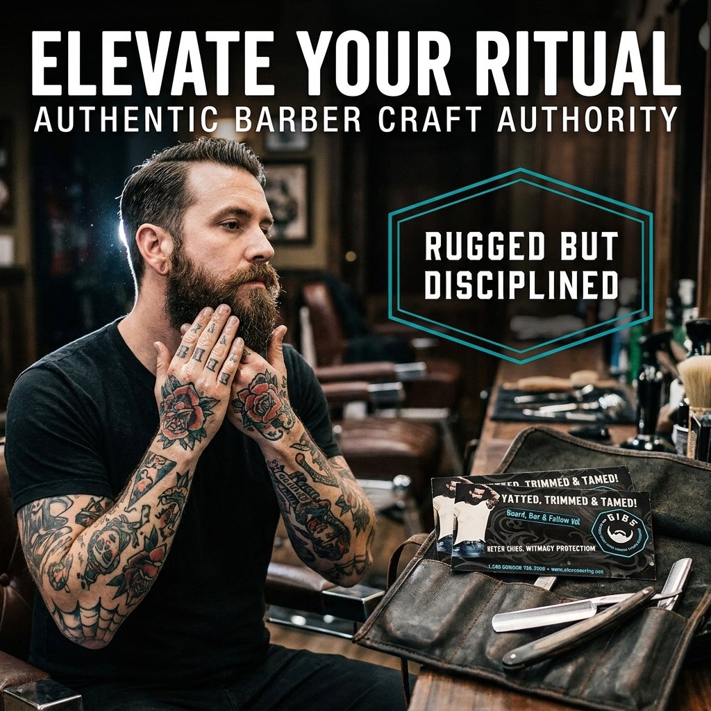 Gibs Beard, Hair & Tattoo Oil, Moisturizing Scented Men's Grooming Oil BUNDLE OF 50