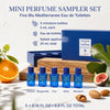 Acqua Di Parma Blu Mediterraneo Mini Gift Set – 5 x 0.16 Fl Oz EDT Splashes