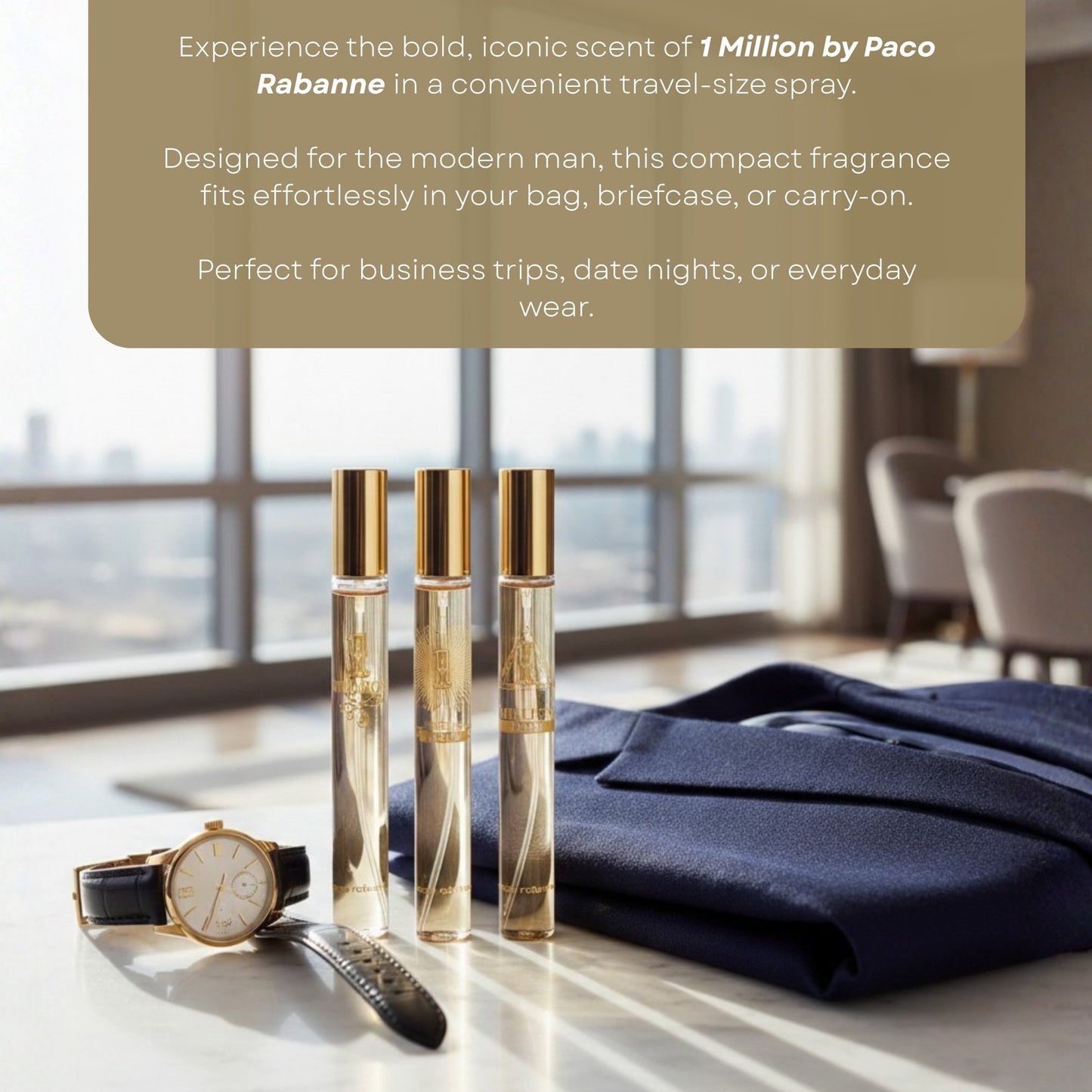 GSM-MINI PACO MILLION 3PC X 10 ML (ONE MILLION EDT, ONE MILLION PARFUM, ONE MILLION ELIXIR)