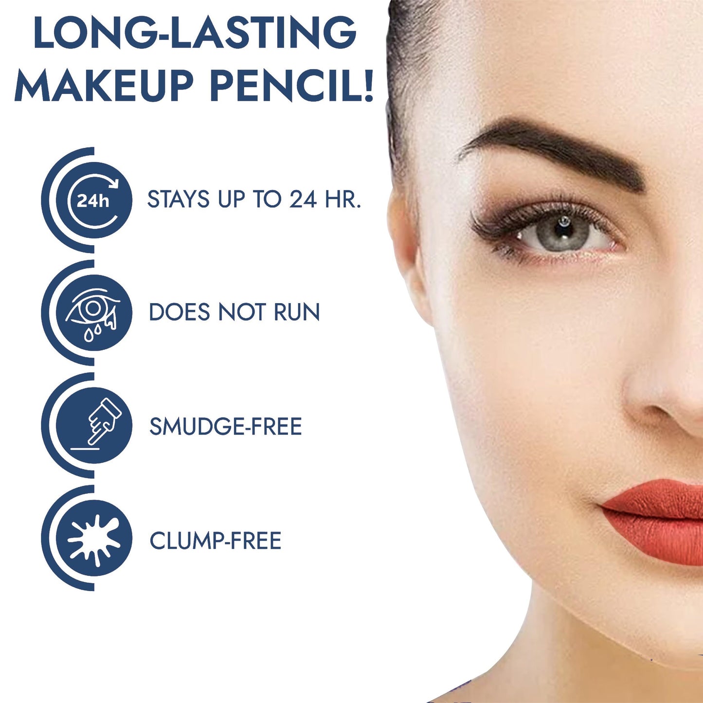 Magic Styl'o Semi-Permanent Makeup Pen – Electric Blue Waterproof Cosmetic Pencil