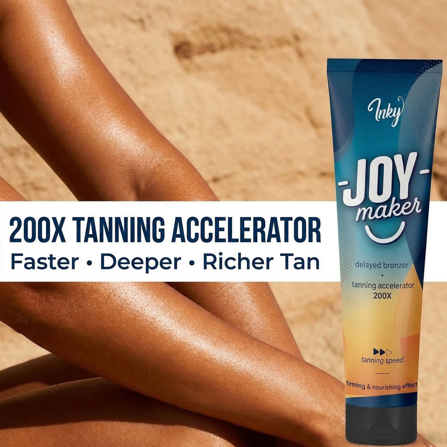 Joy Maker   200X delayed bronzer + tanning accelerator