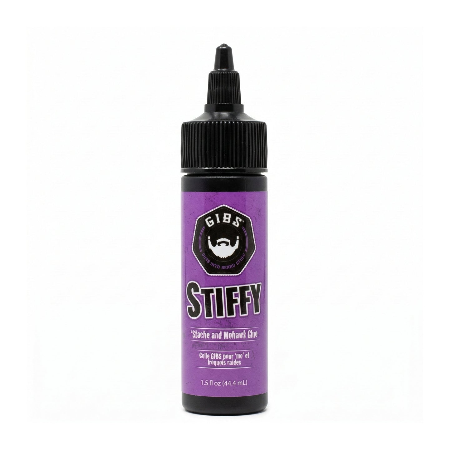 Gibs Stiffy Stache and Mohawk Glue, 1.5 Ounce