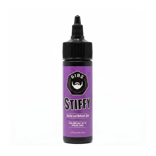 Gibs Stiffy Stache and Mohawk Glue, 1.5 Ounce