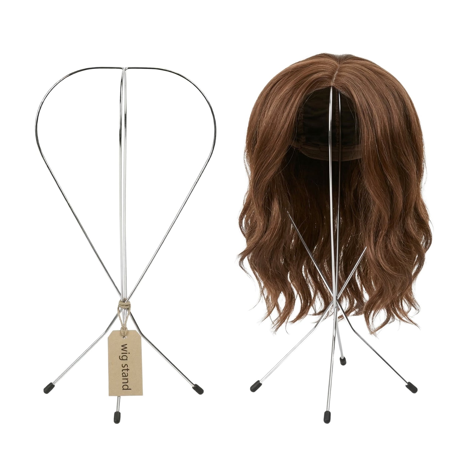 Jon Renau Wig Saver Plastic Wig Stand, White