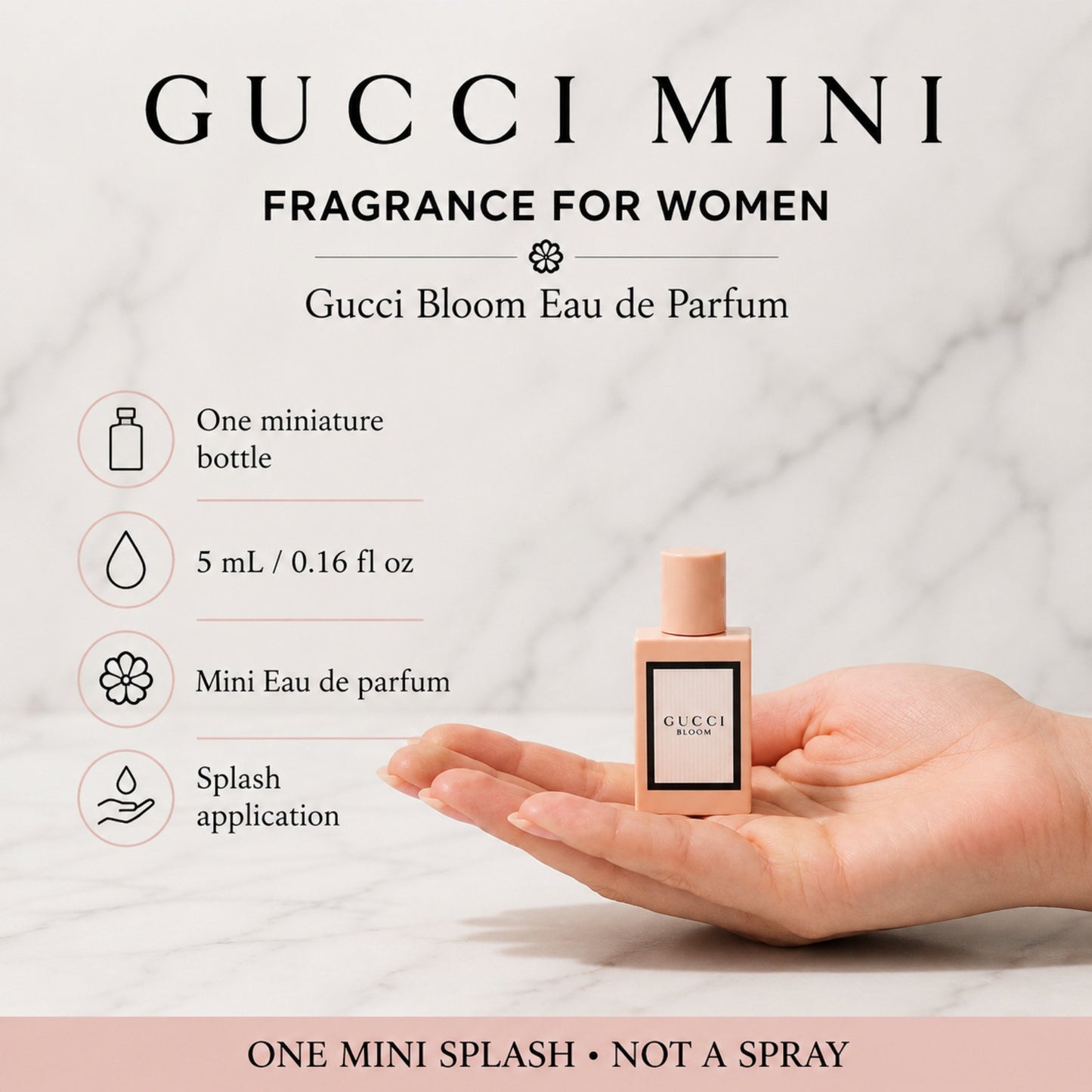 Gucci Bloom for Women 0.16 oz Eau de Parfum