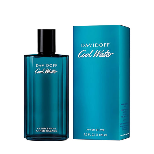 Cool Water By Zino Davidoff For Men. Aftershave 4.2 Oz / 125 Ml.