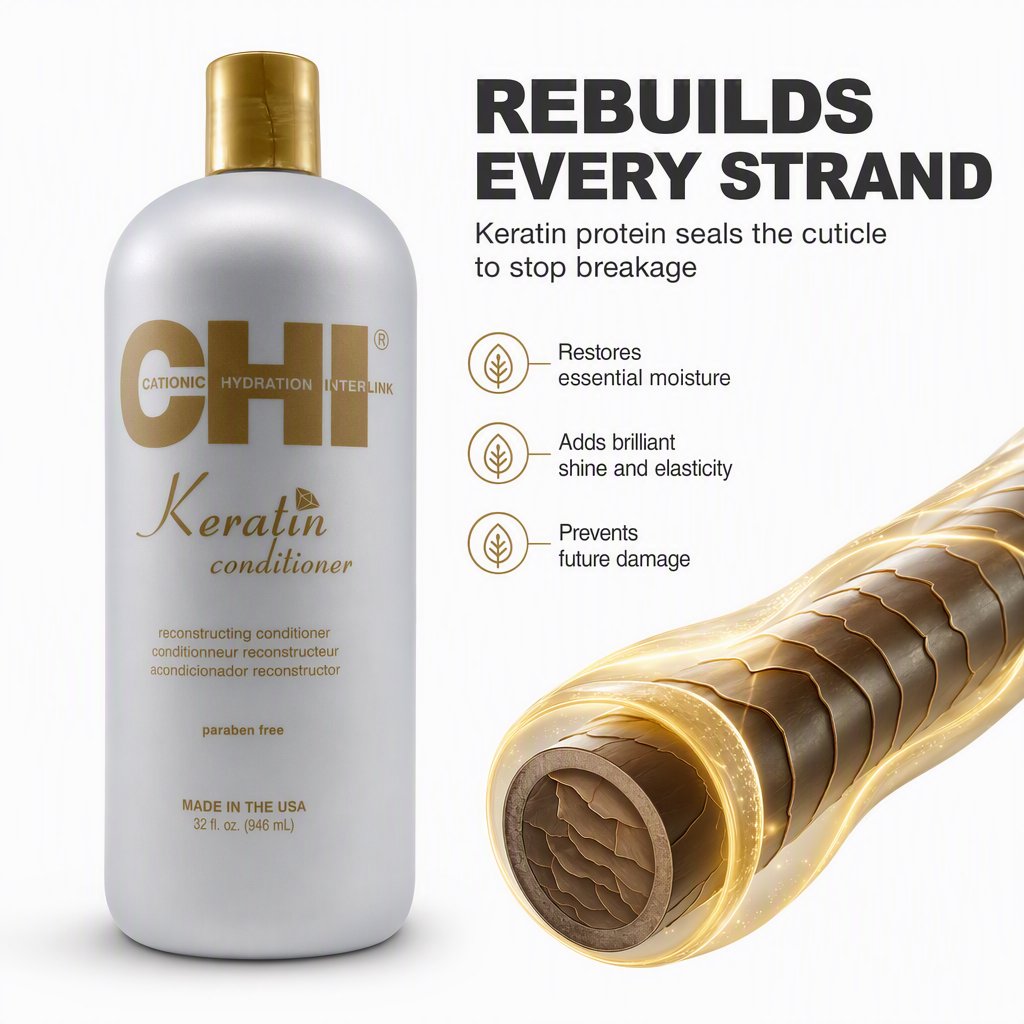 CHI Keratin Reconstructing Conditioner 32 OZ-2PK
