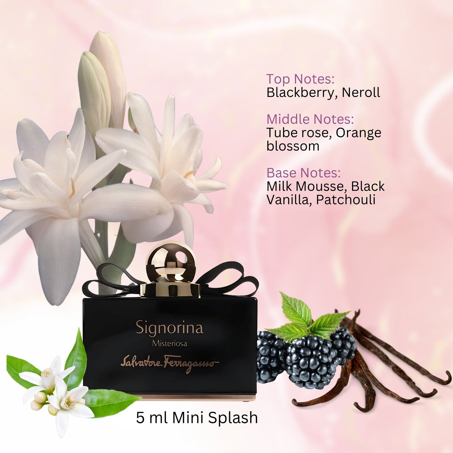 Salvatore Ferragamo Signorina Mini Perfume Gift Set – 5 Piece Women’s Fragrance Collection