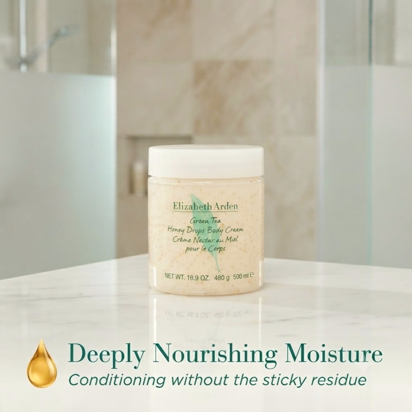 Elizabeth Arden Green Tea Honey Drops Body Cream – 16.9 oz