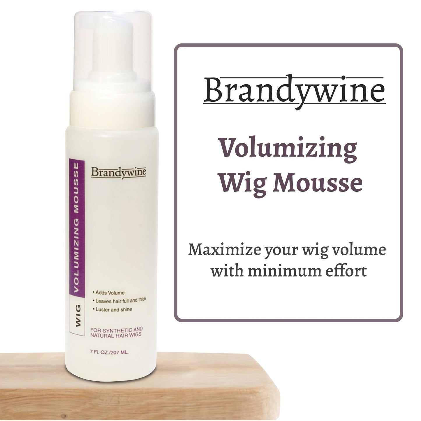 Brandywine Volumizing Wig Mousse - 7oz