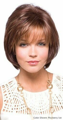 Rene of Paris SHANNON Wig in Medium Brown & Revlon Wig Lift Comb Bundle