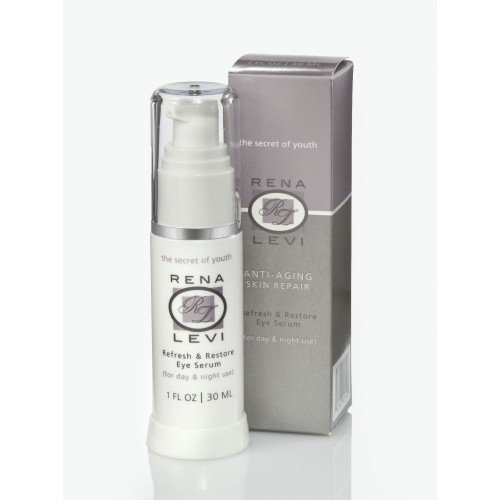 Rena Levi Anti Aging Skin Repair - Refresh & Restore Eye Serum for Day & Night with Peptide