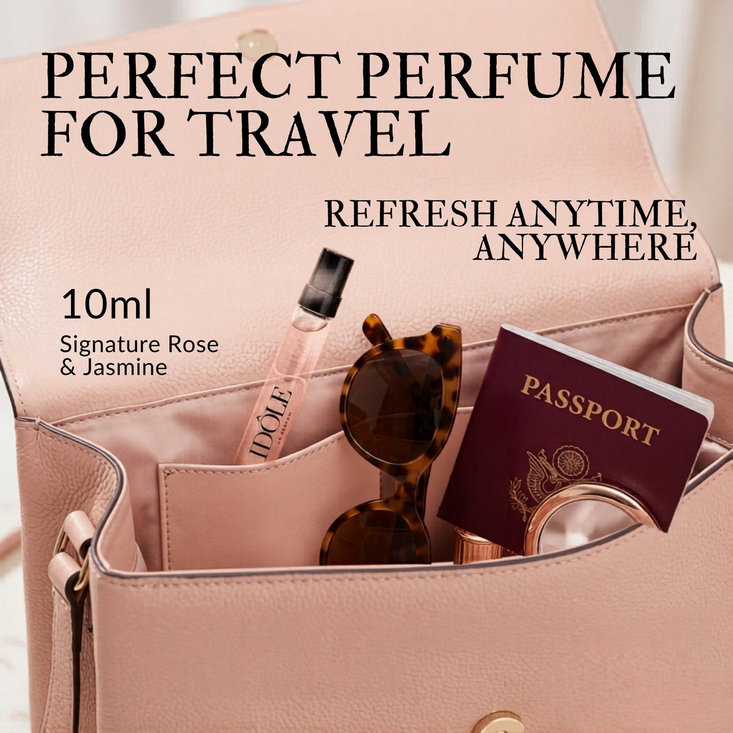 Lancôme Idôle Le Parfum for Women – Purse Travel Spray (0.34 oz)