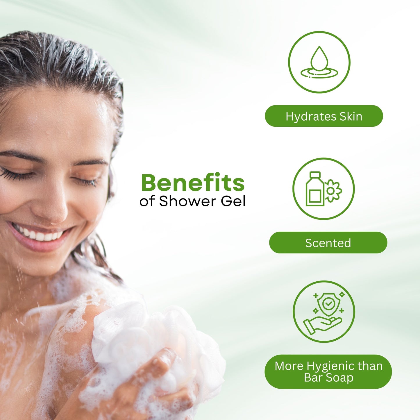 GREEN TEA/ELIZABETH ARDEN SHOWER GEL 16.8 OZ (500 ML) (W)