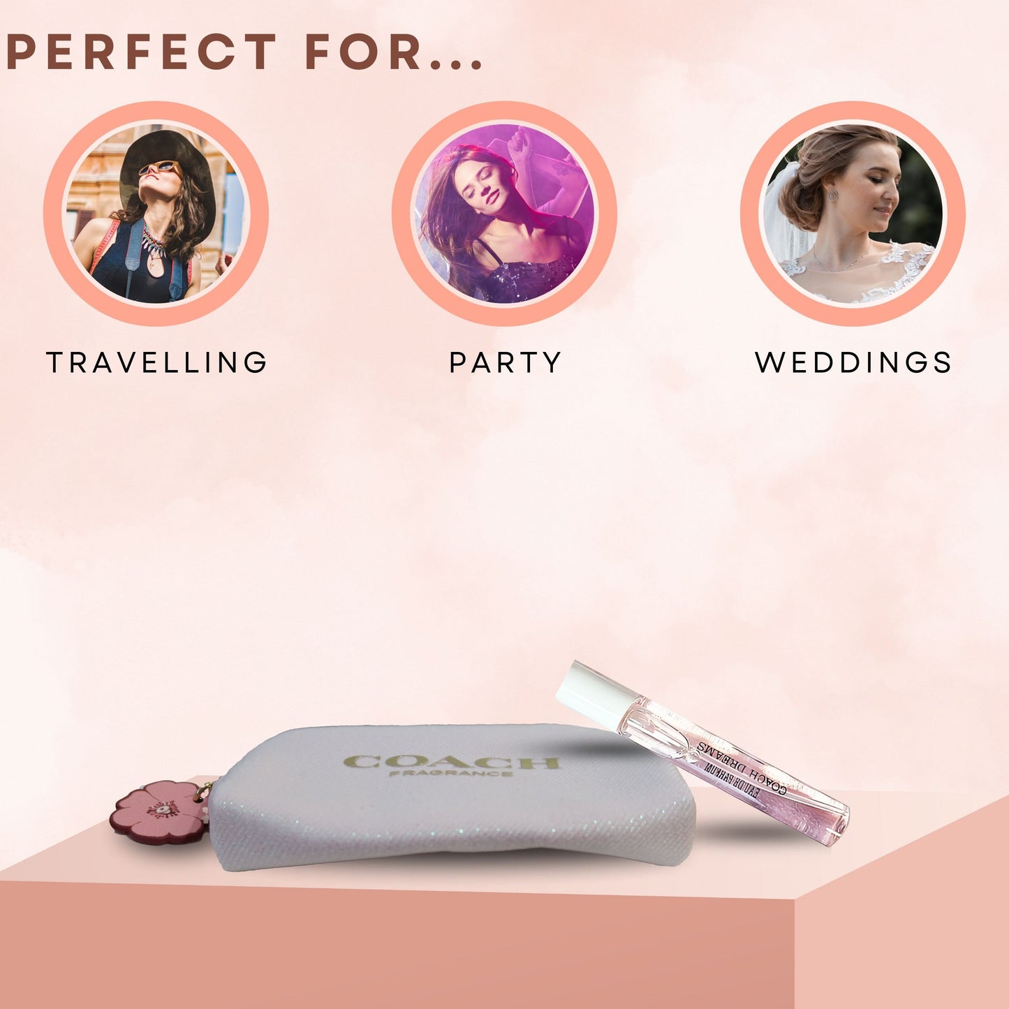 Coach Dreams Perfume for Women Mini EDP Travel Spray 7.5ml