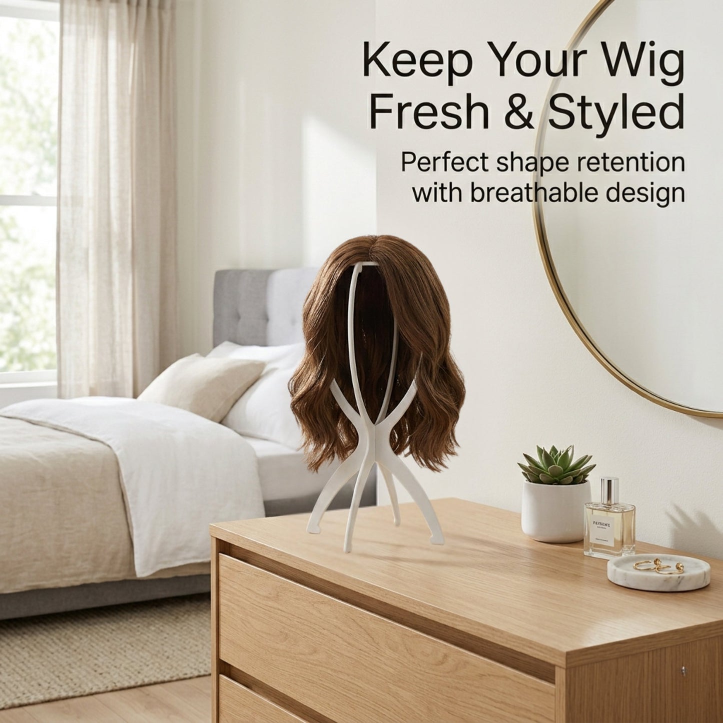 Jon Renau Sturdy and Collapsible Wig Holder