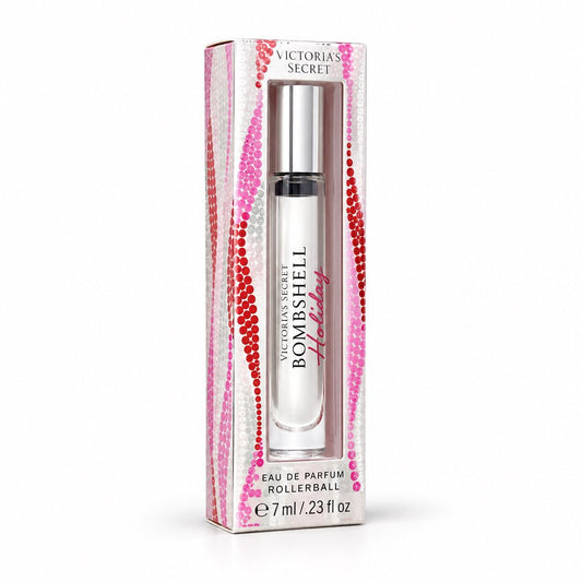 Victoria Secret BOMBSHELL HOLIDAY Eau de Parfum Rollerball 0.23 Fluid Ounce, 2019 Limited Edition