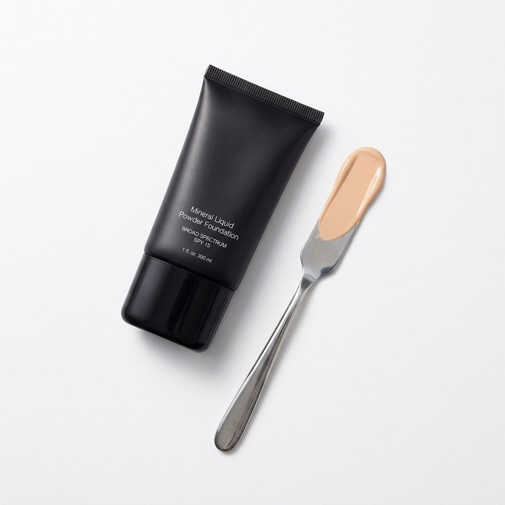 Jolie Mineral Liquid Powder Foundation SPF 15 1 Fl. Oz. Hypoallergenic - For All Skin Types (Pale Beige)