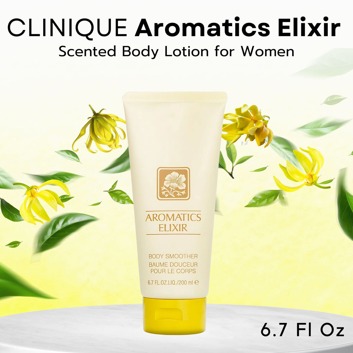 Clinique Aromatics Elixir Body Smoother Lotion for Women – 6.7 oz