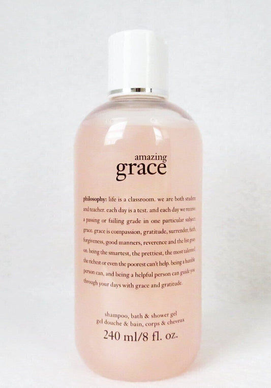 Philosophy Amazing Grace Bath, Shampoo & Shower Gel 8 oz