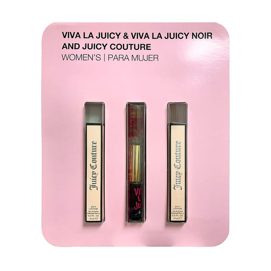 Juicy Couture Viva La Juicy & Viva La Juicy Noir and Juicy Couture Women's 3Pc Perfume Set