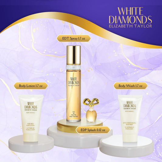 Elizabeth Taylor White Diamonds EDT 50ml Gift Set