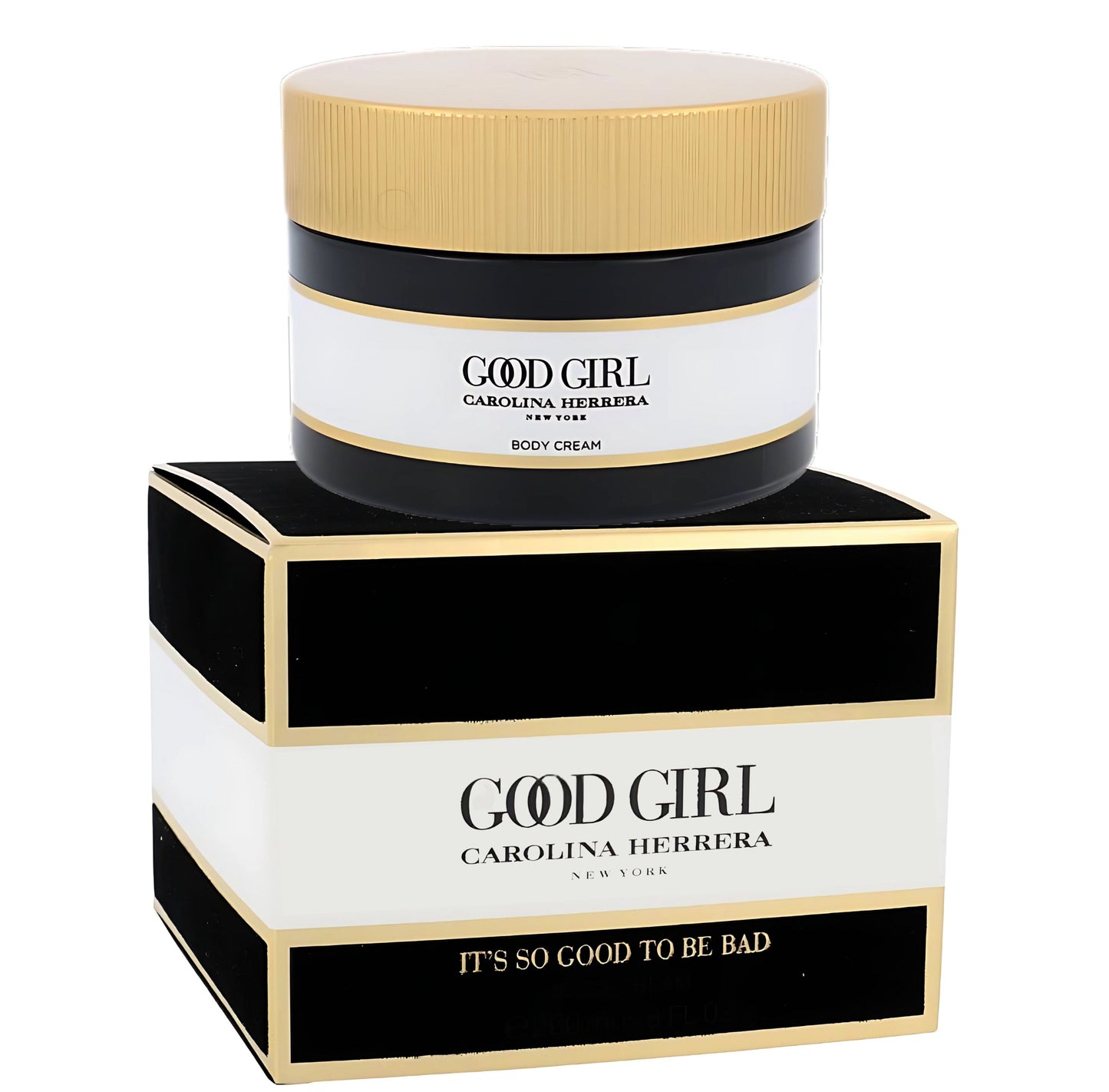 Carolina Herrera Good Girl Body Cream 6.8 Oz - Luxurious Moisturizer for All Skin Types - Non-Greasy & Fragrant