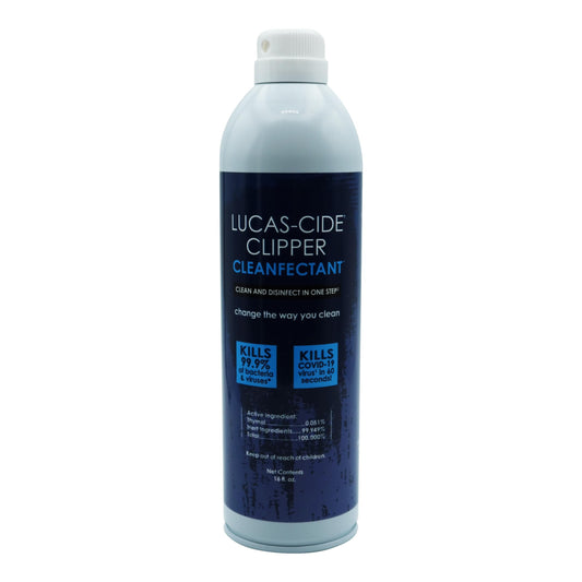Lucas-Cide Cleanfectant Clipper Cleaner and Blade Maintenance Spray 16 fl oz