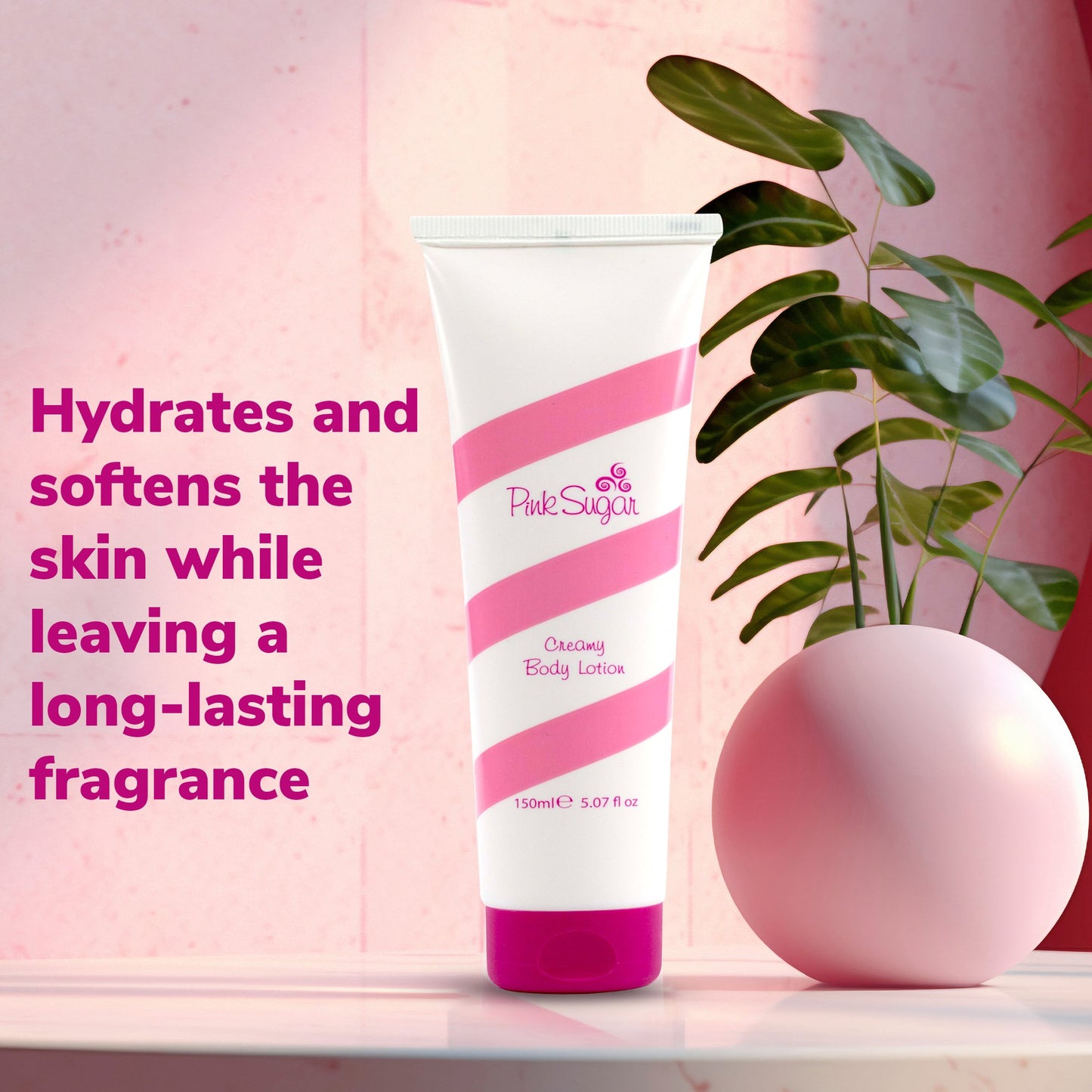 Pink Sugar by Aquolina, 5.07 oz Body Lotion for Women