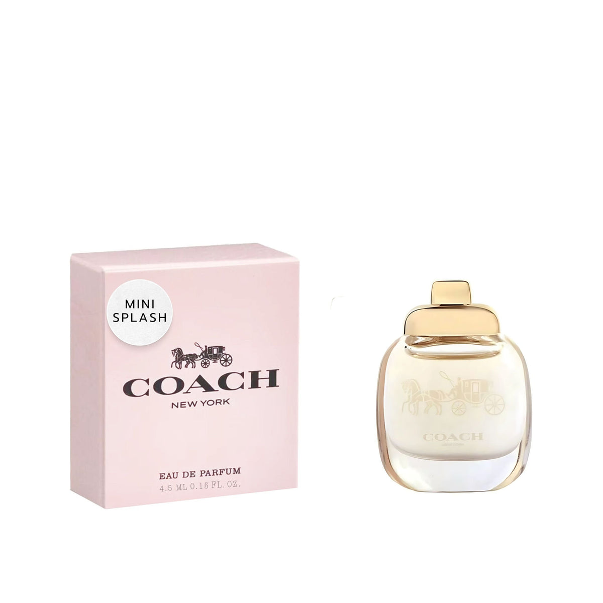 Coach New York Eau de Parfum for Women – Mini Splash (0.15 oz)