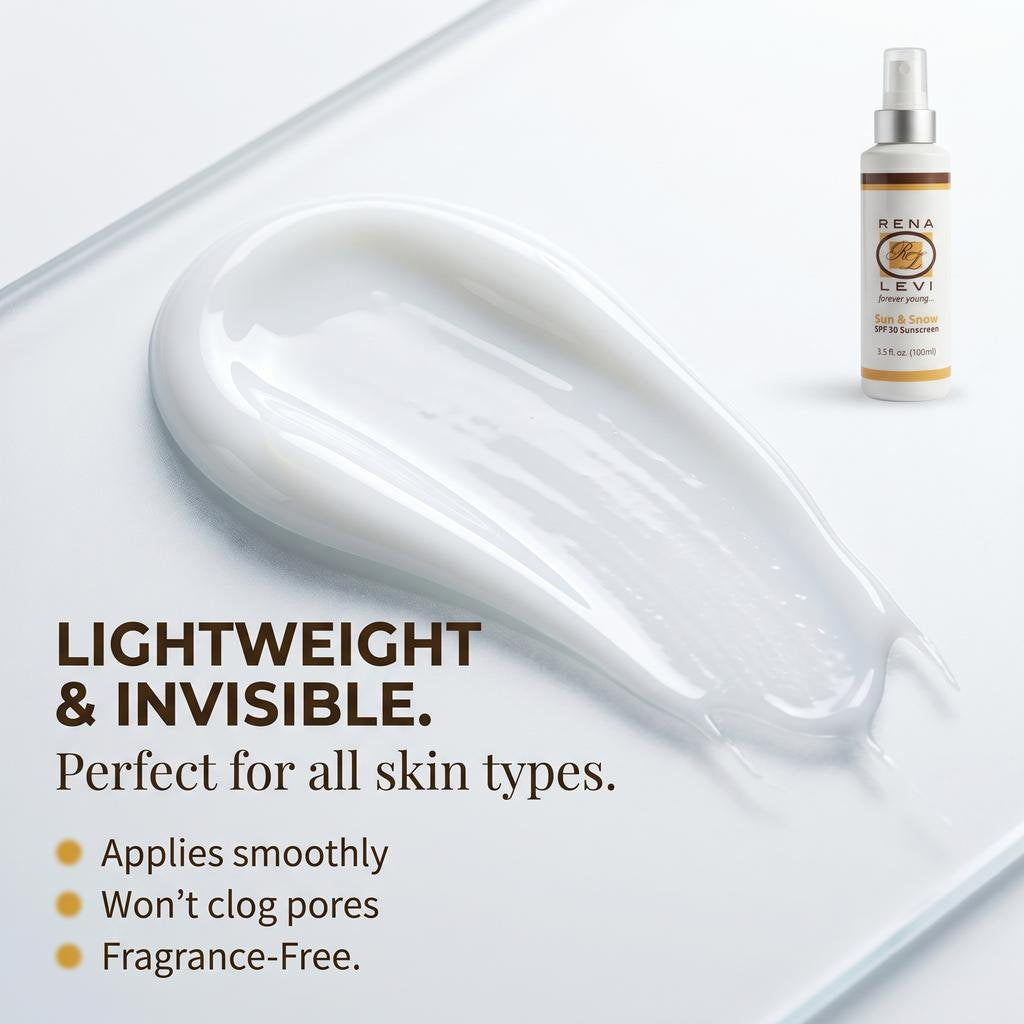 SPF 30 Sunscreen Sun & Snow  3.3 fl. oz. By Rena Levi