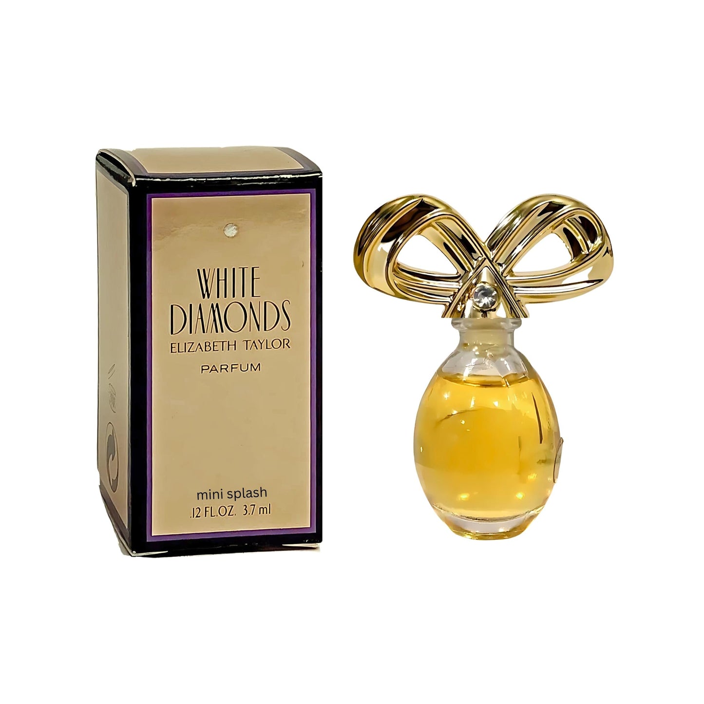 WHITE DIAMONDS by Elizabeth Taylor Mini Perfume .12 oz