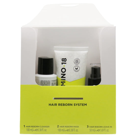 ADDMINO-18 Magic Hair Reborn Kit - Hair Shampoo, Mask & Leave in Conditioner Travel Set
