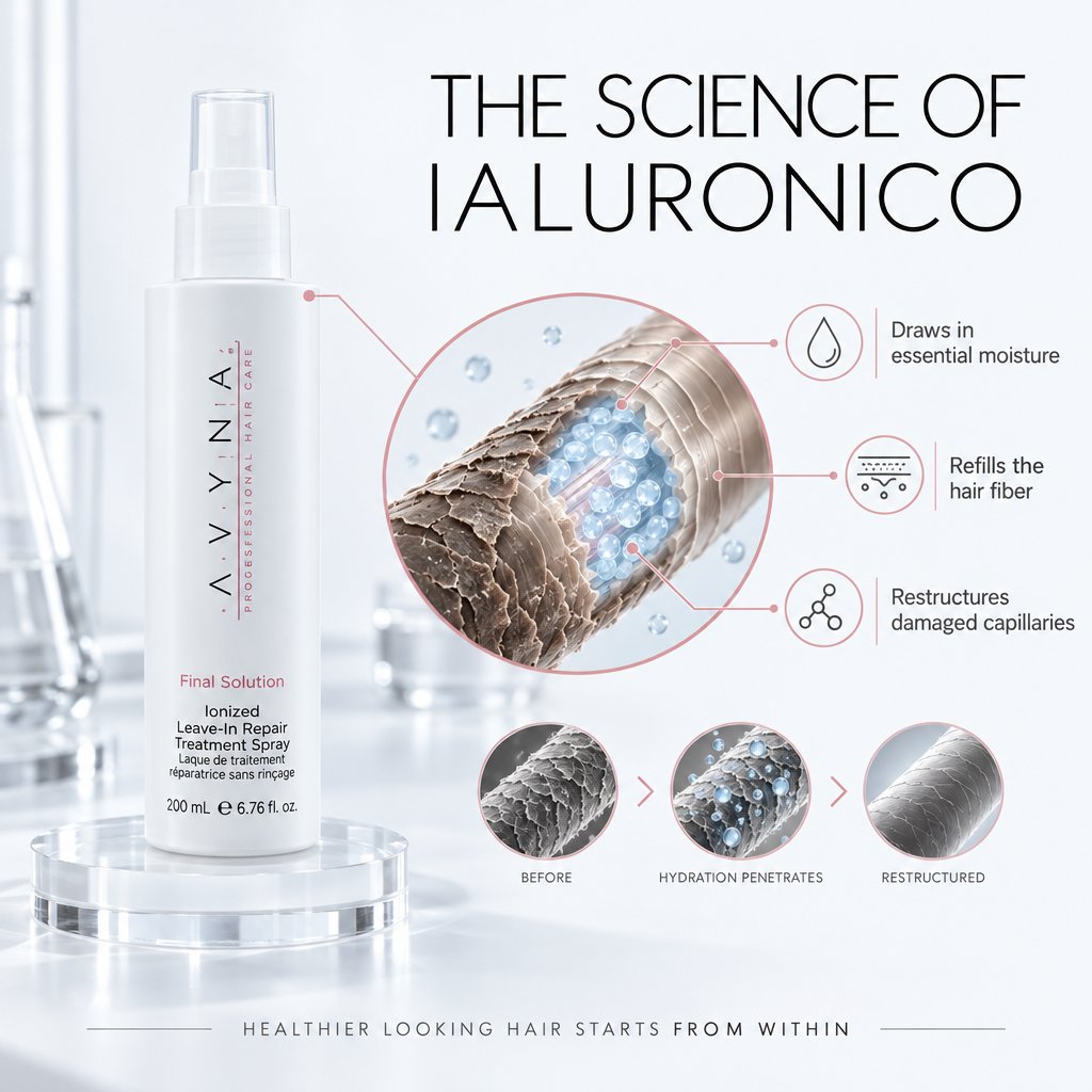 Avyna Ialuronico Hair Refiller Restructuring Spray 6.76 oz