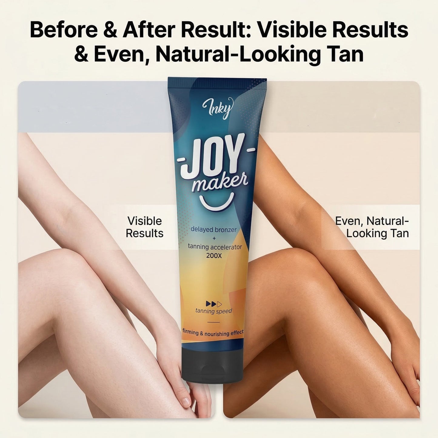 Joy Maker   200X delayed bronzer + tanning accelerator