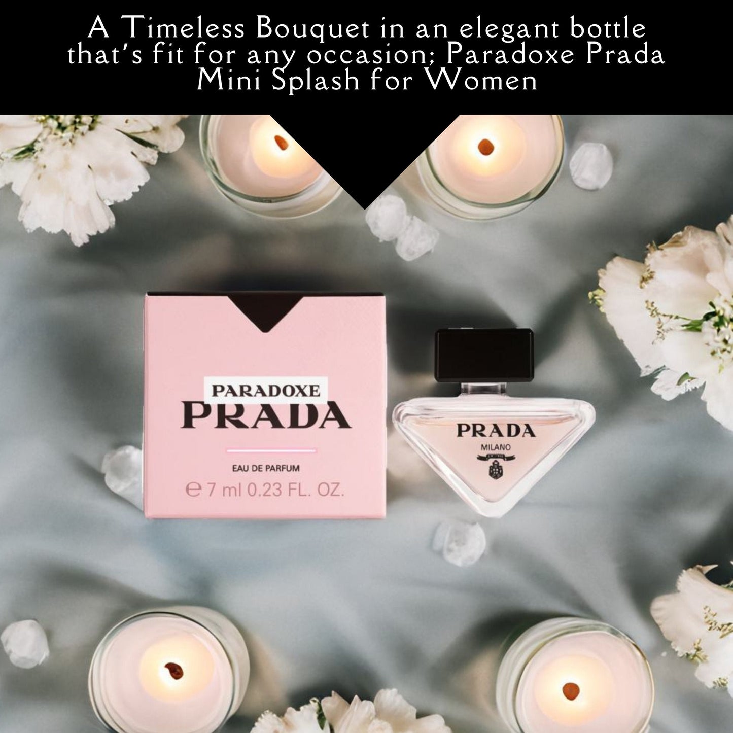 Prada Paradoxe Mini Perfume Women EDP Splash on Dabber 7 ml / 0.23 Fl Oz