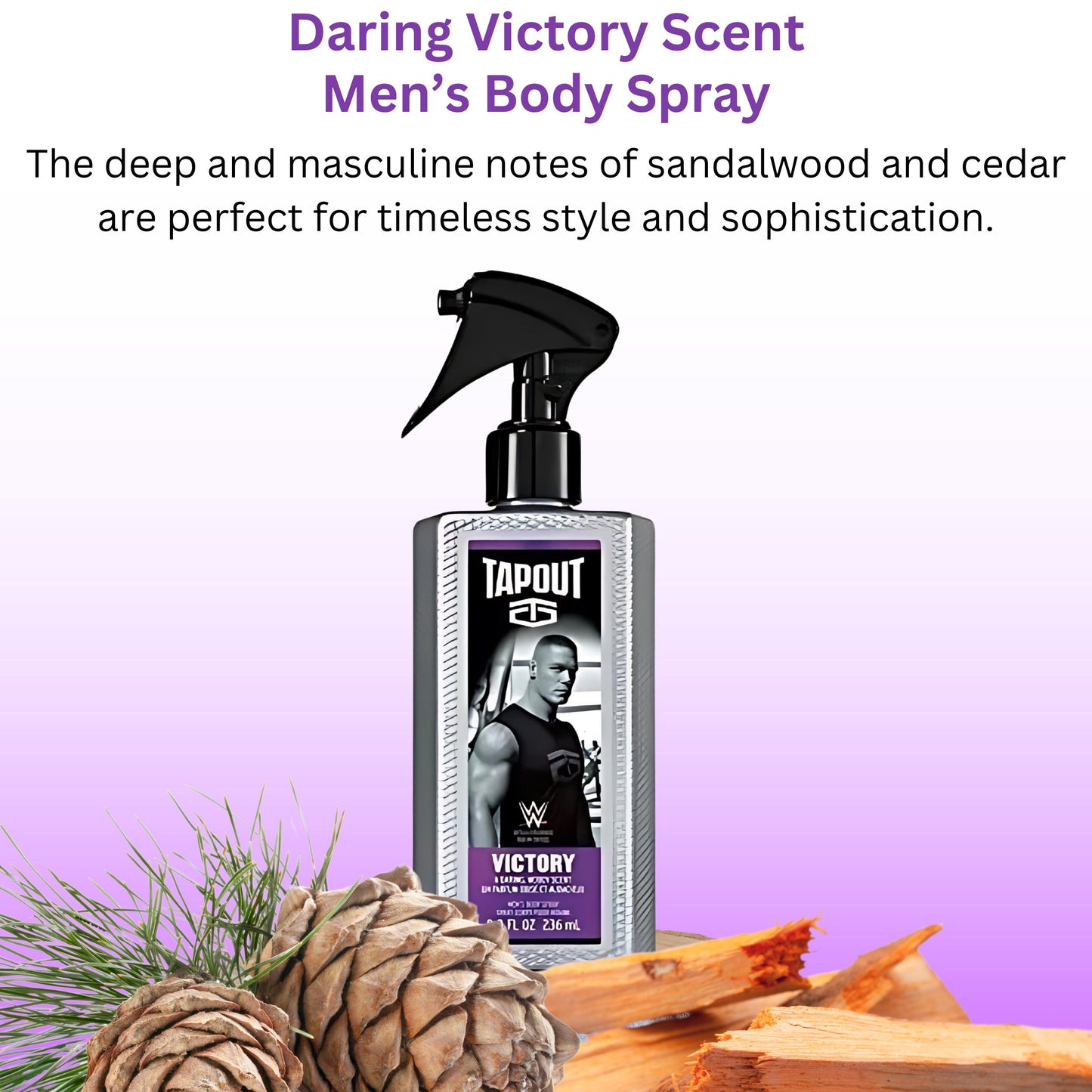 Tapout Body Spray for Mens Fragrance Variety set