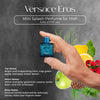 Versace 4 Piece Mini Fragrance Gift Set for Men – Eau de Toilette Collection (5 ml Each)
